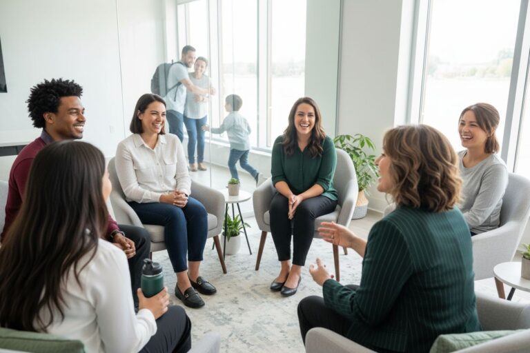 outpatient recovery, group support