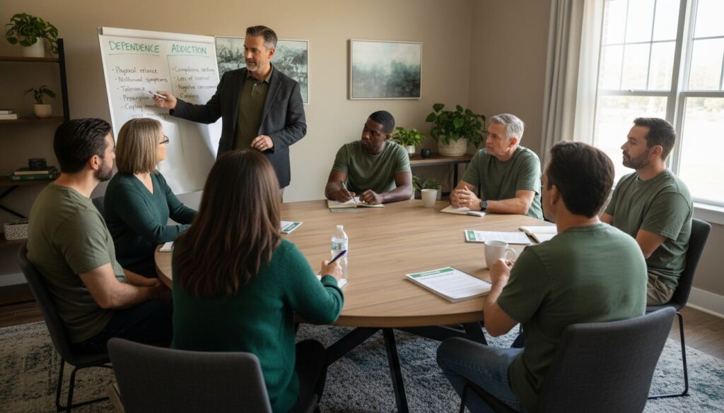 counseling group session