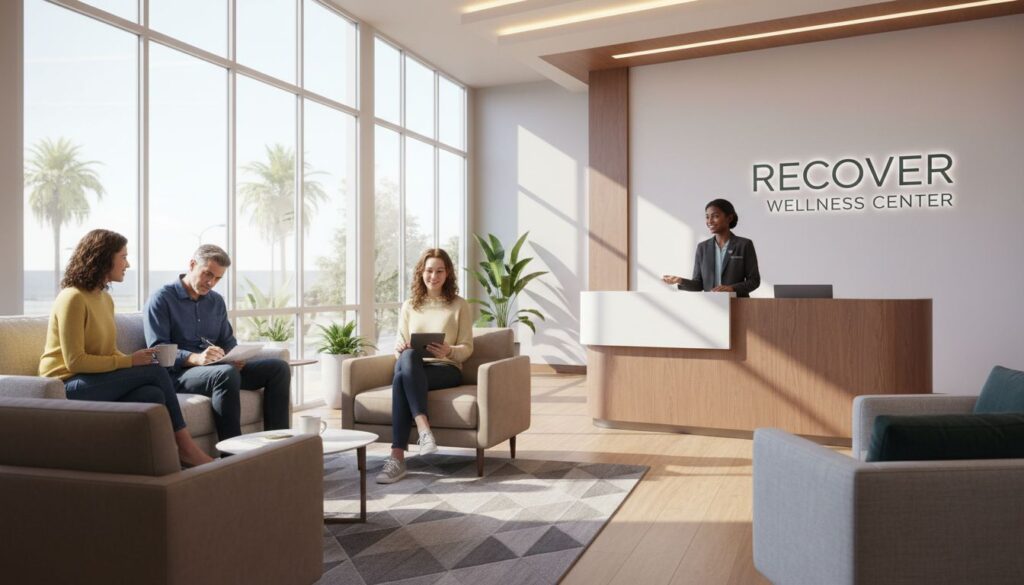 outpatient center lobby LA