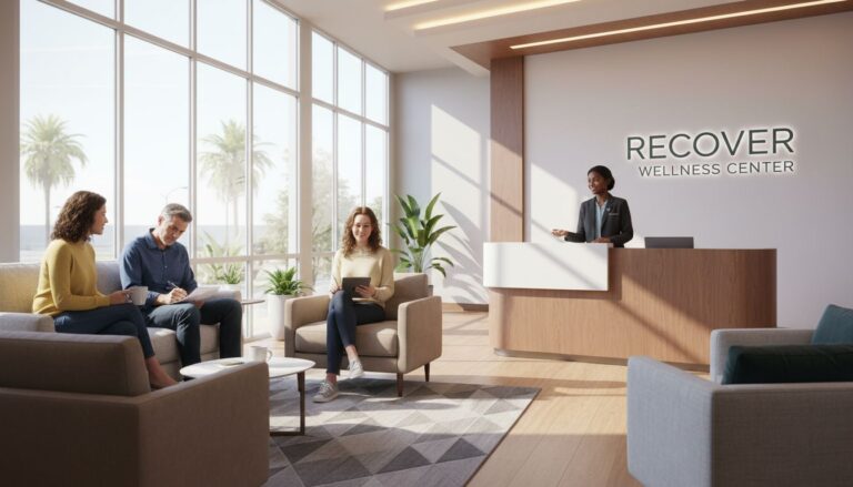 outpatient center lobby LA