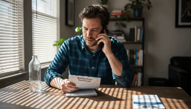 Man calling for local addiction help